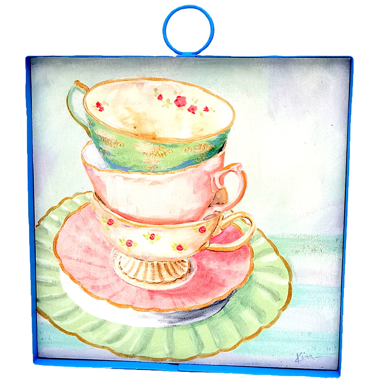 Mini Art Tea Cups