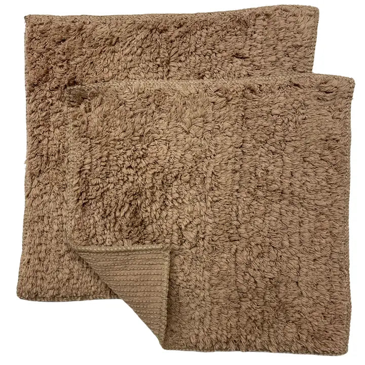 Dishcloth, 2 pack - Rin Rin Dark Tan