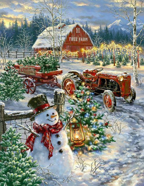 Christmas Tree Farm - 500 piece puzzle