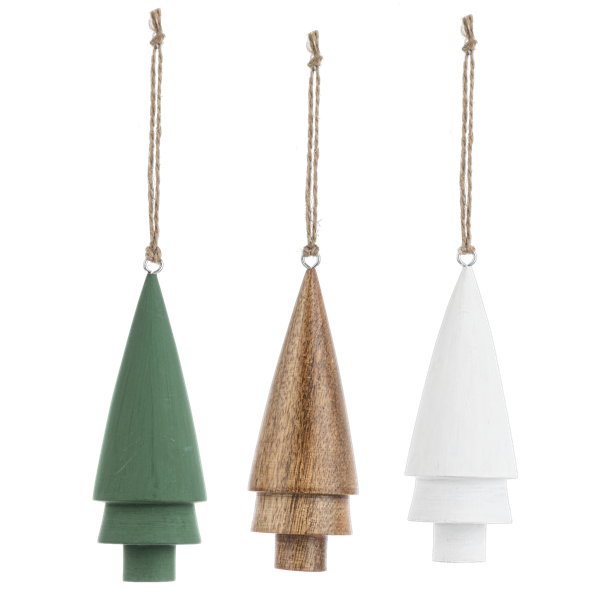 Tree ornament - 3 colors