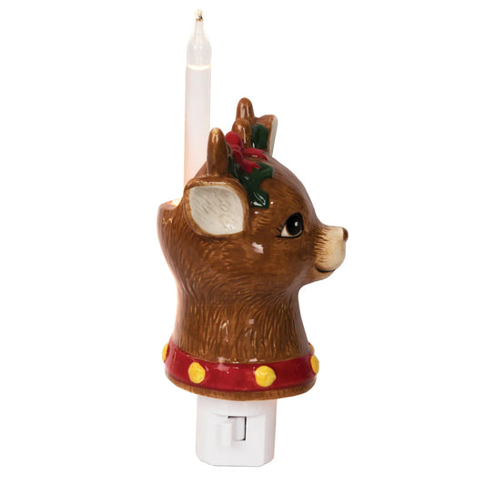 Vintage Reindeer Bubble Light