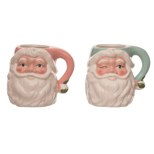 Vintage Santa Mug - 2 colors