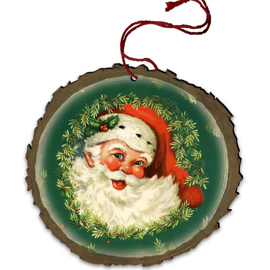Vintage Santa Ornament