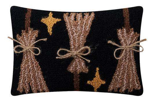 Witch's Broom Pillow