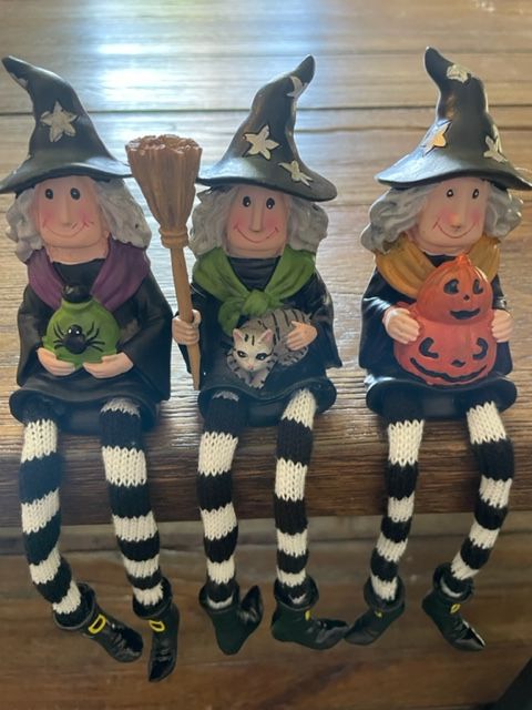 Witch Shelf Sitters - 3 designs