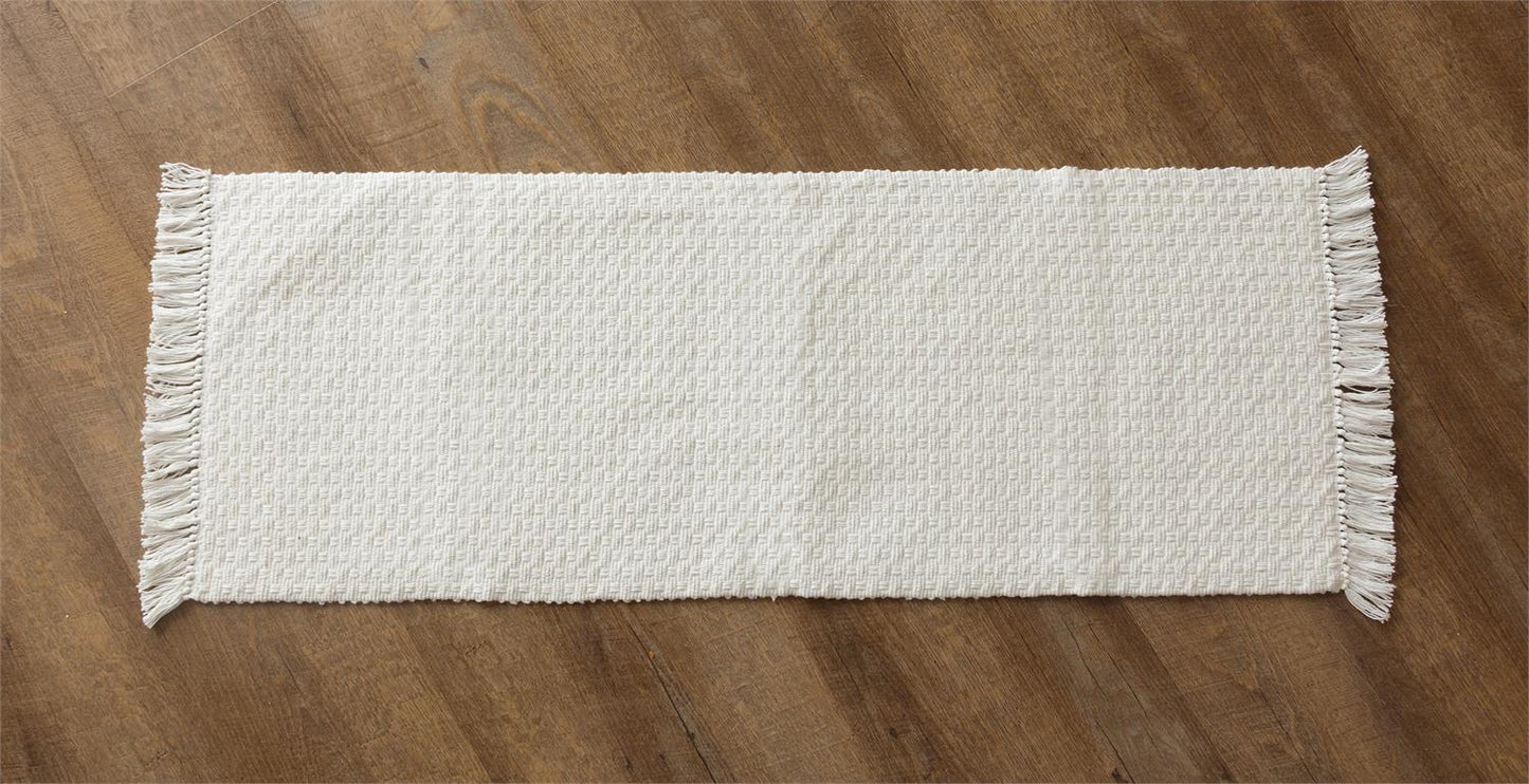Woven Table Runner with Finge