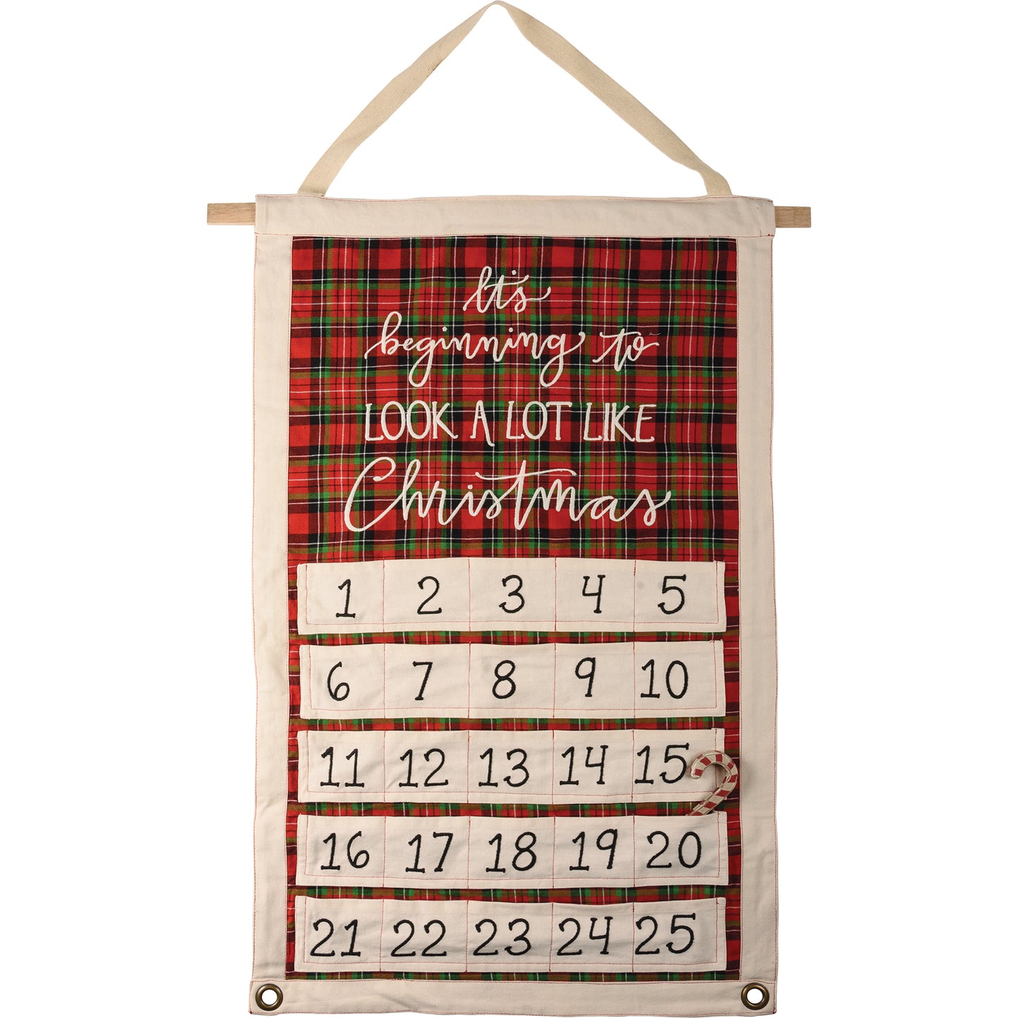 countdown, christmas, plaid