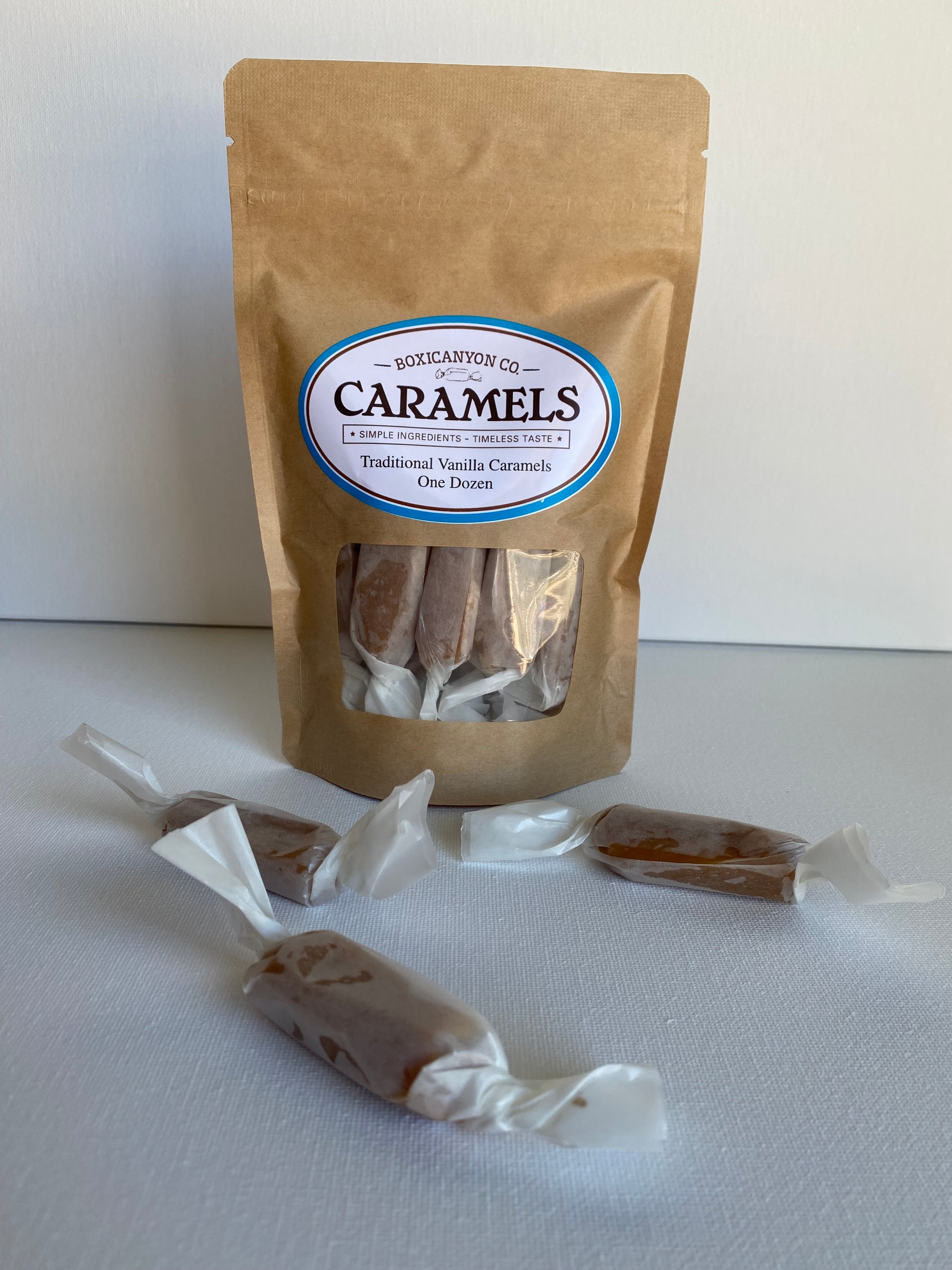 caramels, boxicanyon, vanilla, food, sweets