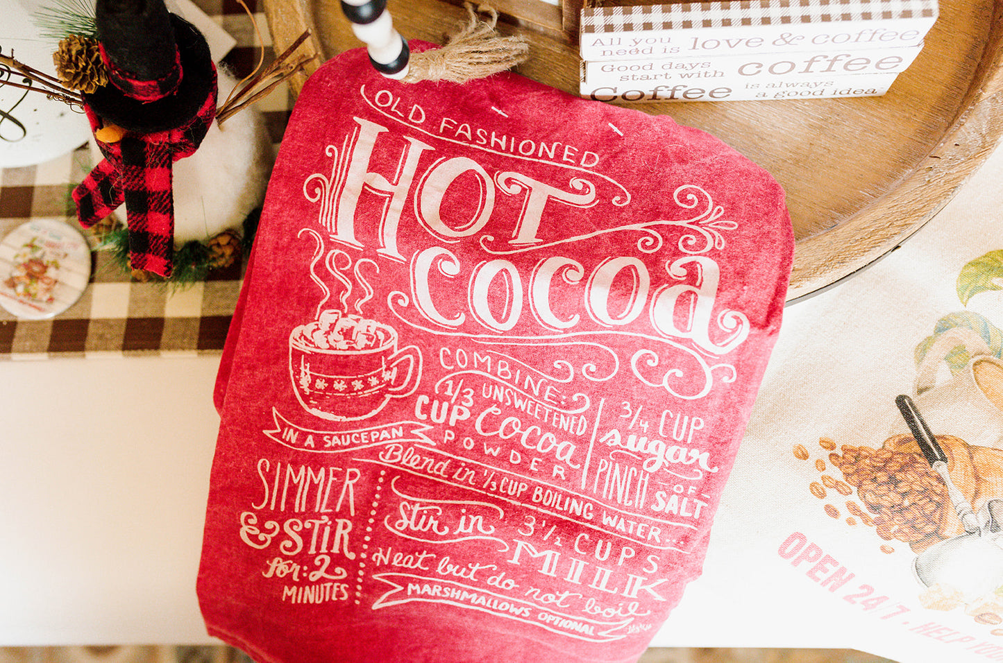 Kitchen Towel - Hot Cocoa