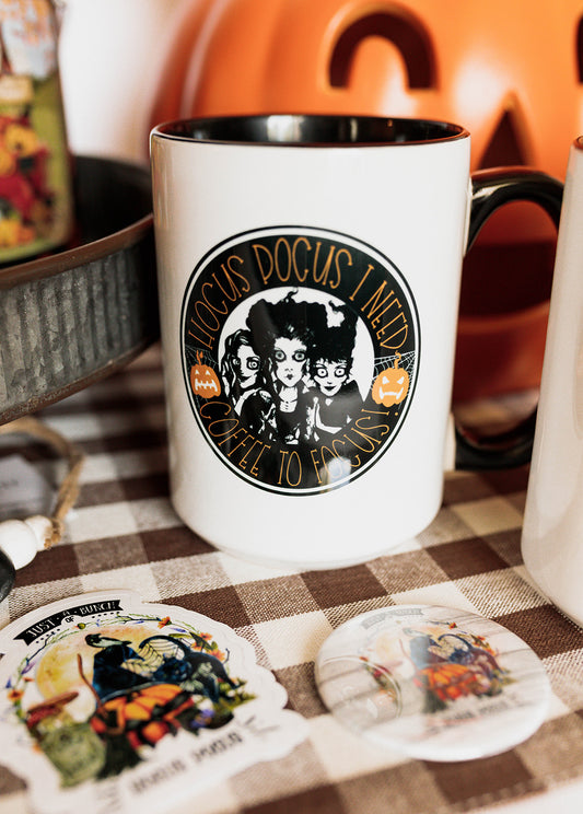 Hocus, pocus, mug, sanderson, sisters, halloween