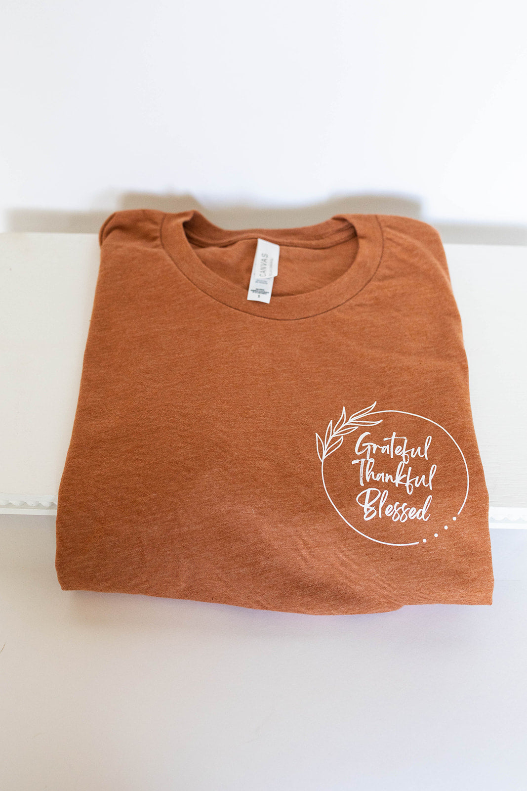 grateful, thankful, blessed, t-shirt, clothing, fall