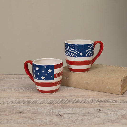 Ceramic Americana Mug -2 Styles