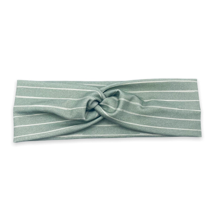 headband, sage, green