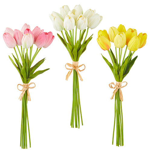 Real Touch Tulip Bundle - 3 Colors