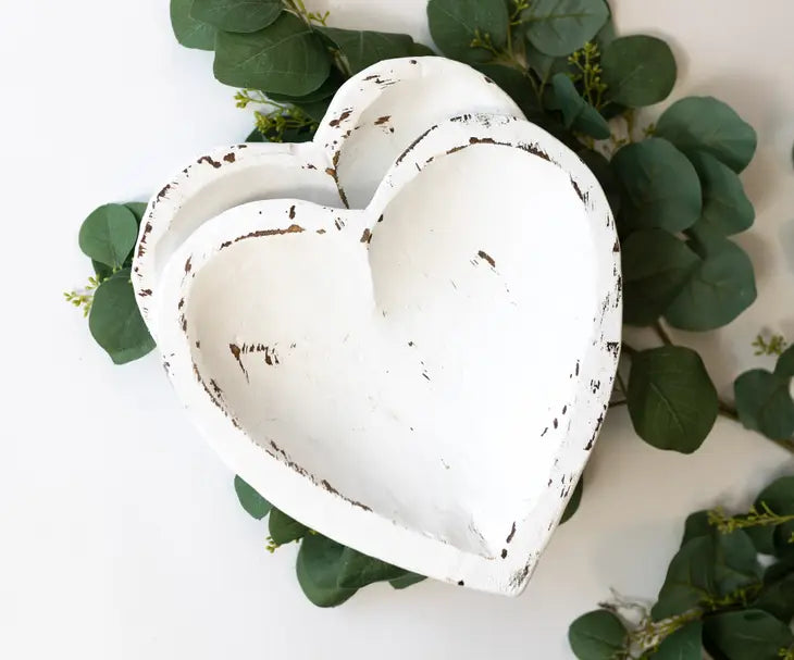 White Heart Bowl